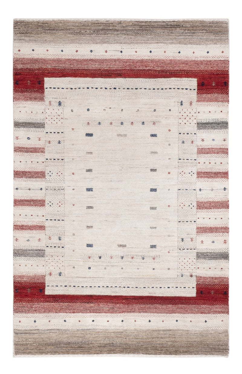 Alfombra Gabbeh - Loribaft Indus - 184 x 124 cm - multicolor