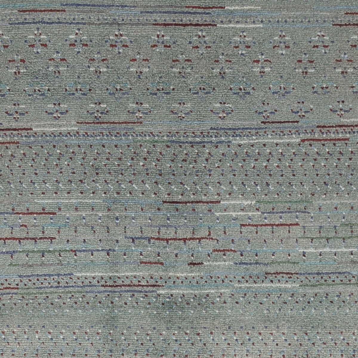 Alfombra Gabbeh - Persa - 208 x 136 cm - verde oscuro