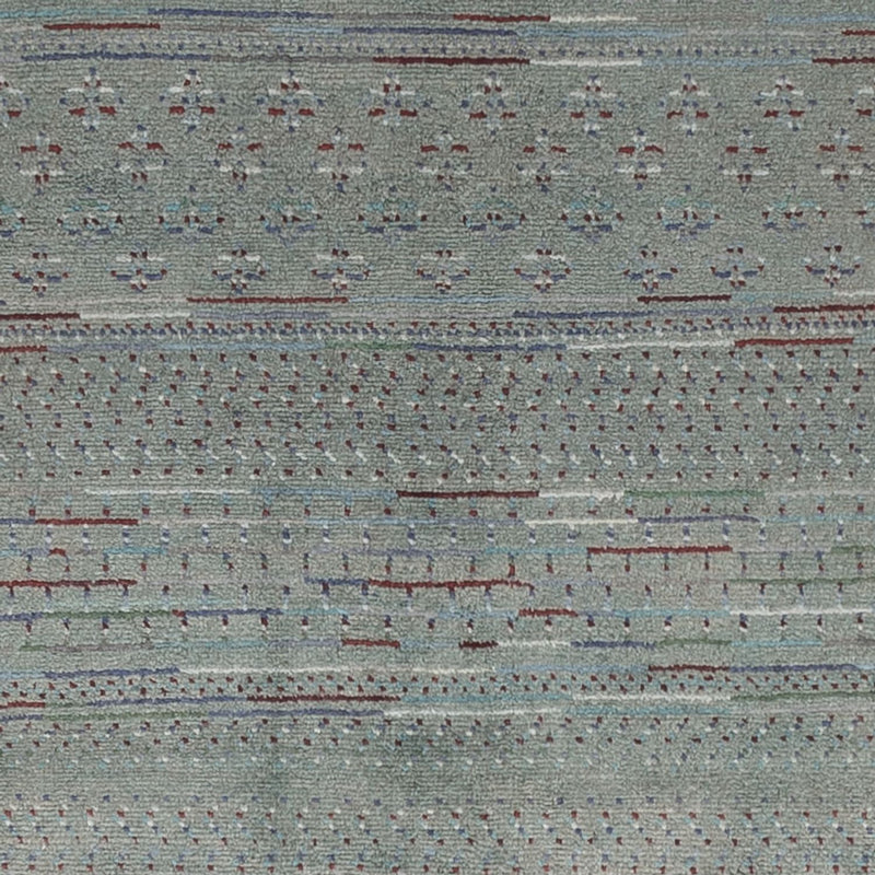 Alfombra Gabbeh - Persa - 208 x 136 cm - verde oscuro