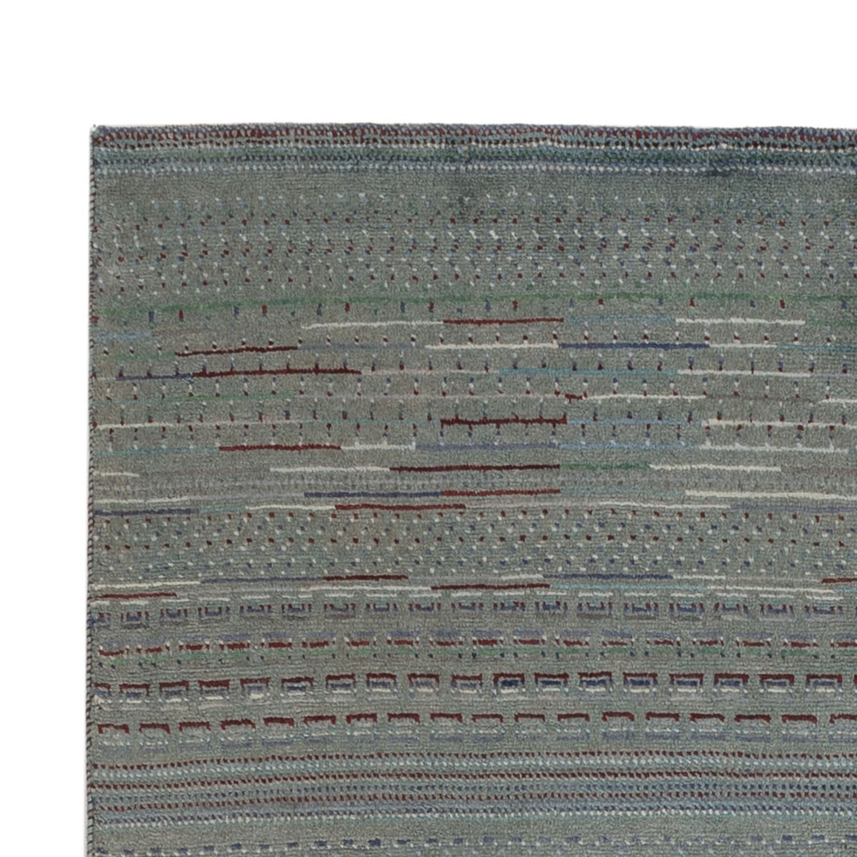 Alfombra Gabbeh - Persa - 208 x 136 cm - verde oscuro