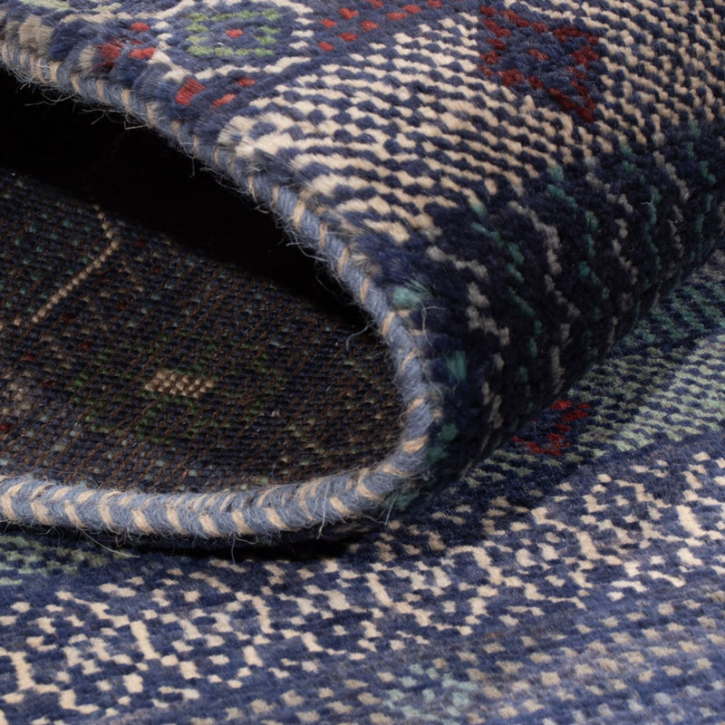 Alfombra Gabbeh - Persa - 191 x 140 cm - azul oscuro