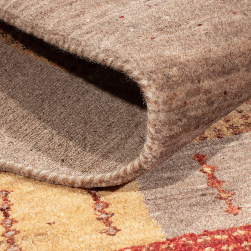 Alfombra Gabbeh - Loribaft Indus - 204 x 143 cm - multicolor