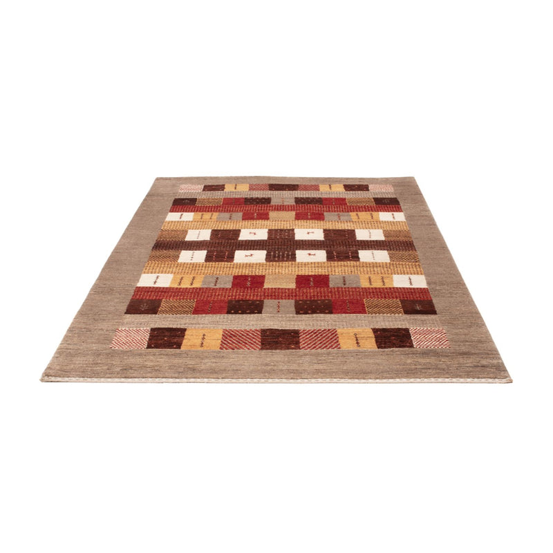 Alfombra Gabbeh - Loribaft Indus - 204 x 143 cm - multicolor