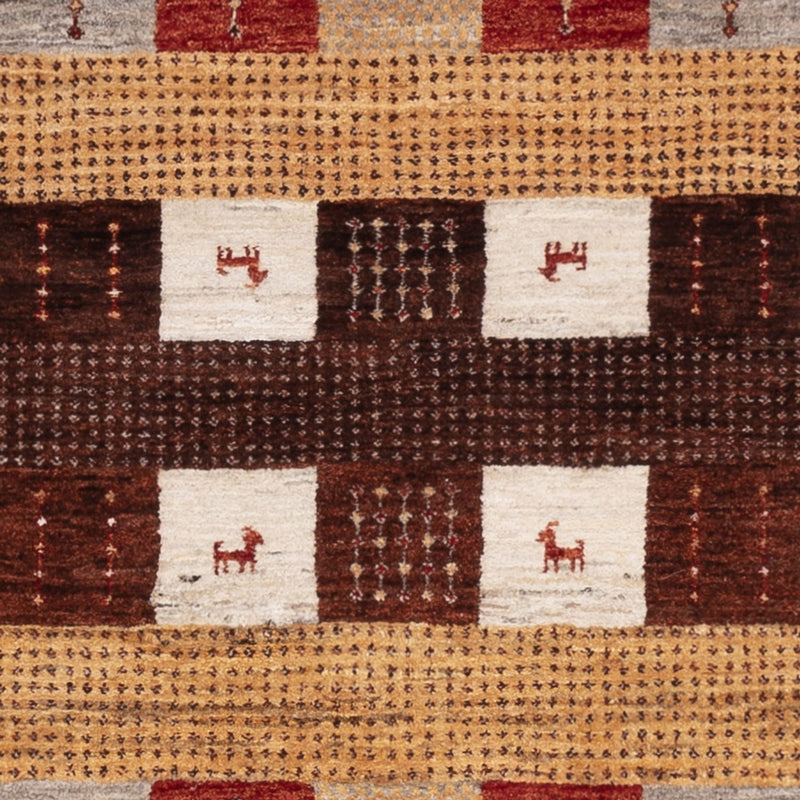 Alfombra Gabbeh - Loribaft Indus - 205 x 150 cm - multicolor