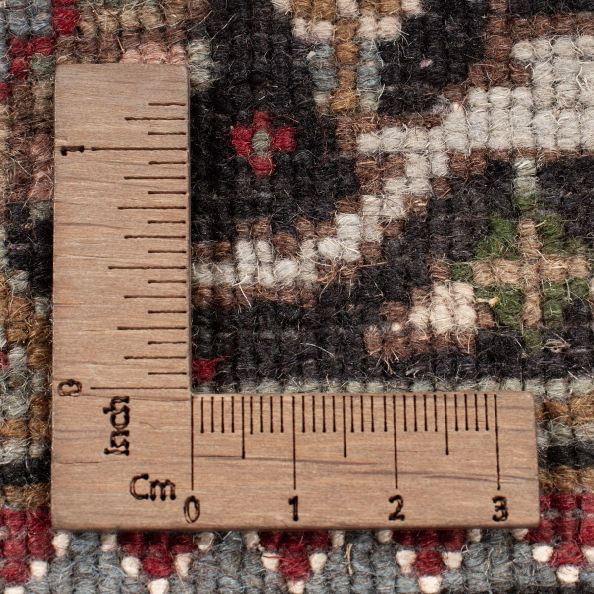 Alfombra oriental - Tabriz - 205 x 143 cm - gris oscuro