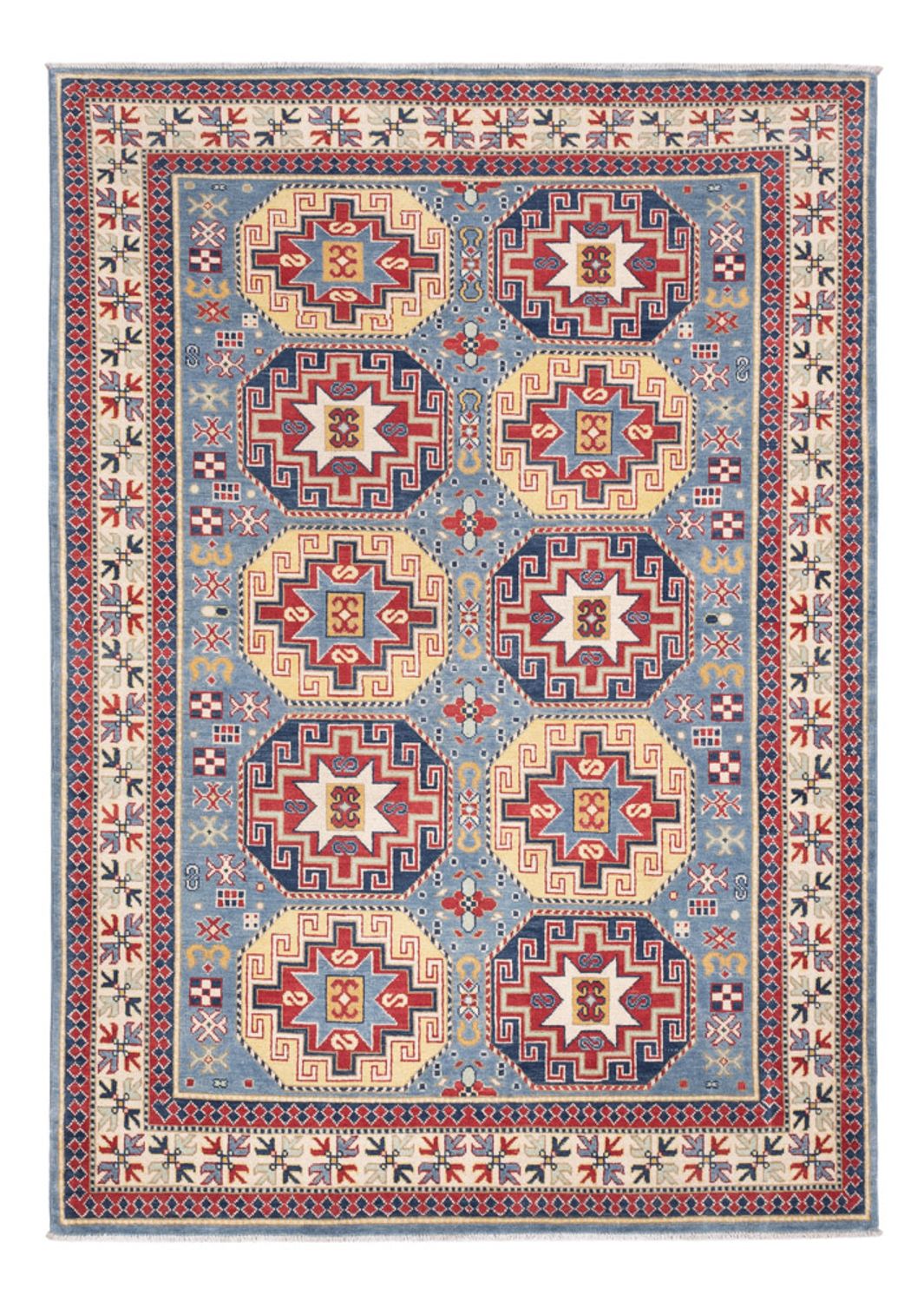 Alfombra Ziegler - Kazak - 242 x 175 cm - multicolor