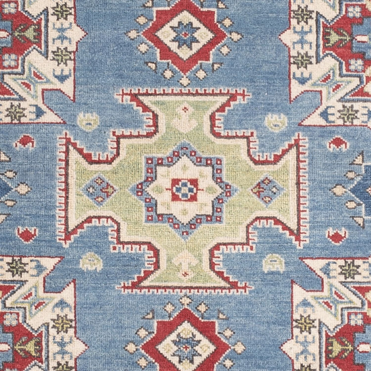 Alfombra Ziegler - Kazak - 198 x 150 cm - azul