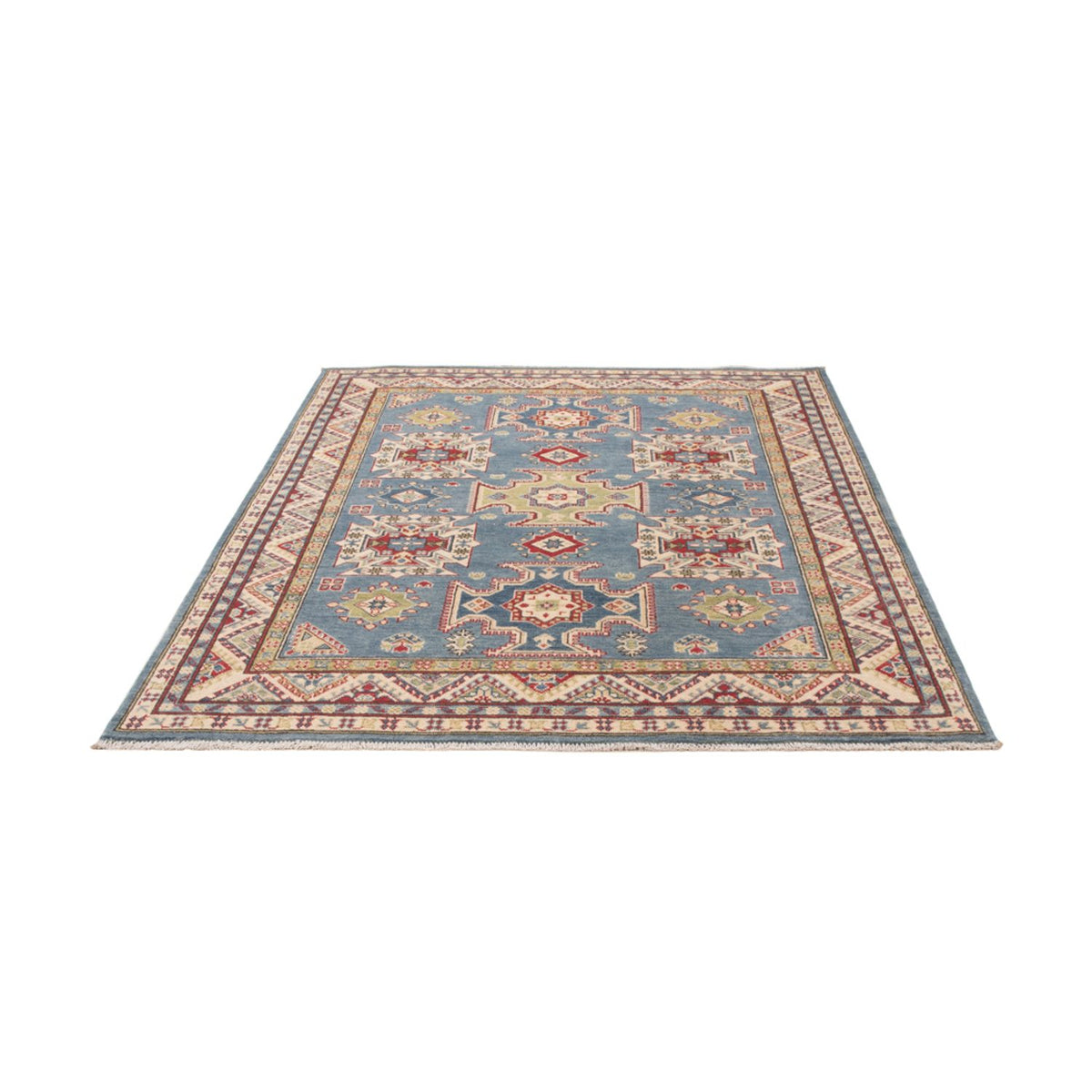 Alfombra Ziegler - Kazak - 198 x 150 cm - azul
