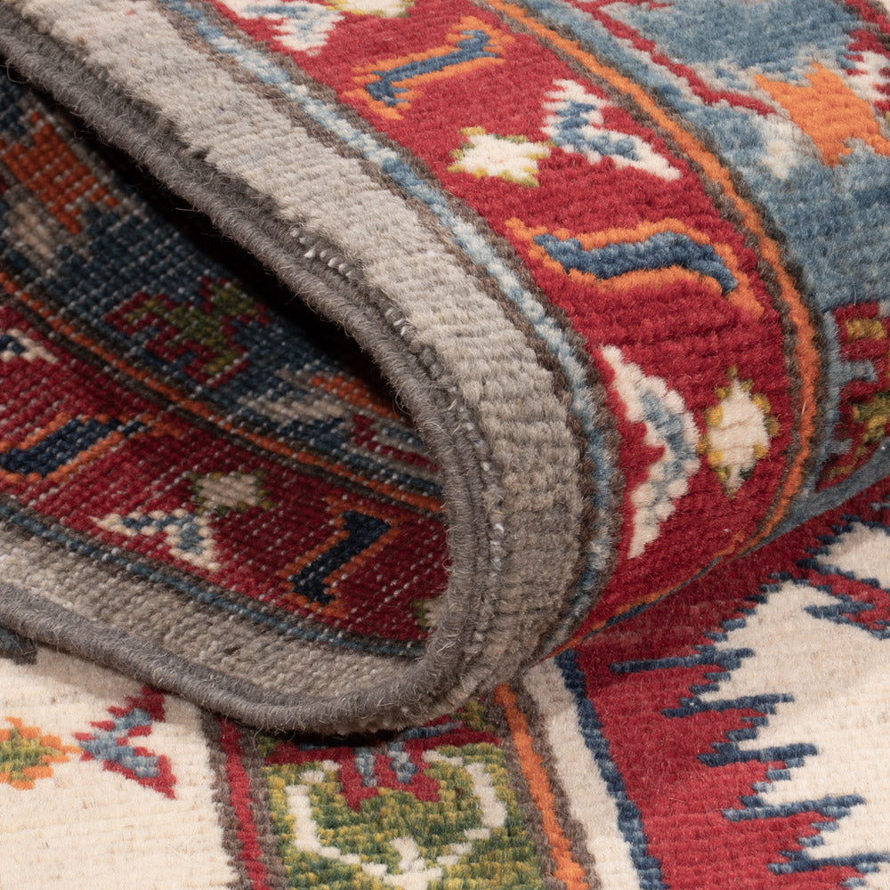 Alfombra Ziegler - Kazak - 298 x 200 cm - azul cielo