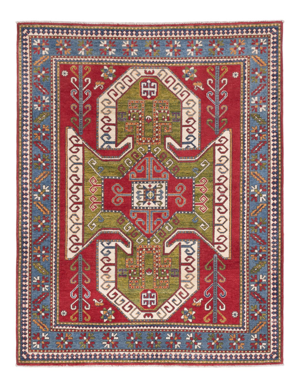 Alfombra Ziegler - Kazak - 202 x 159 cm - multicolor