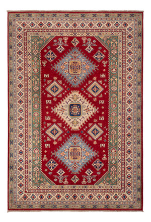 Alfombra Ziegler - Kazak - 294 x 202 cm - rojo