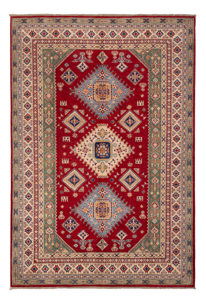 Alfombra Ziegler - Kazak - 294 x 202 cm - rojo