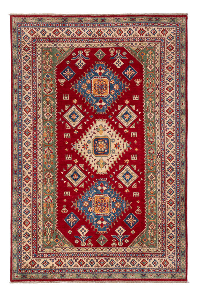 Alfombra Ziegler - Kazak - 296 x 196 cm - rojo