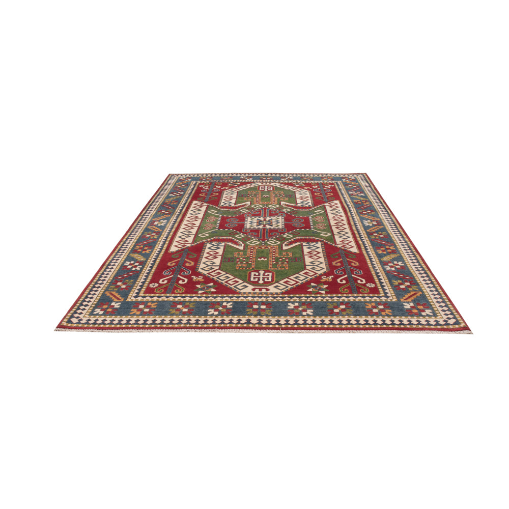 Alfombra Ziegler - Kazak - 297 x 202 cm - verde