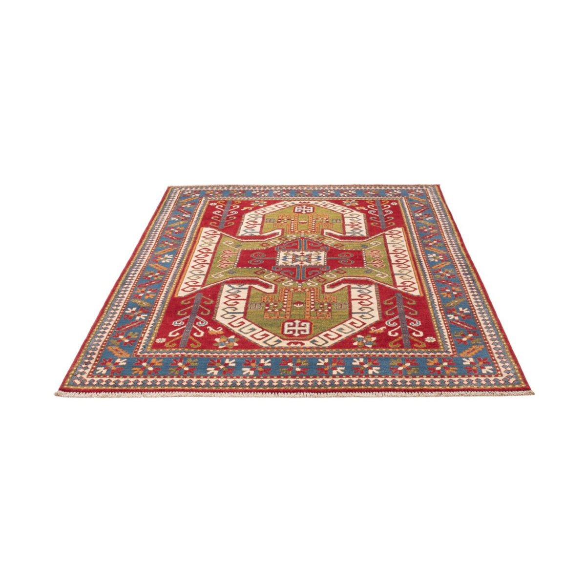 Alfombra Ziegler - Kazak - 202 x 143 cm - multicolor