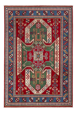 Alfombra Ziegler - Kazak - 293 x 200 cm - verde
