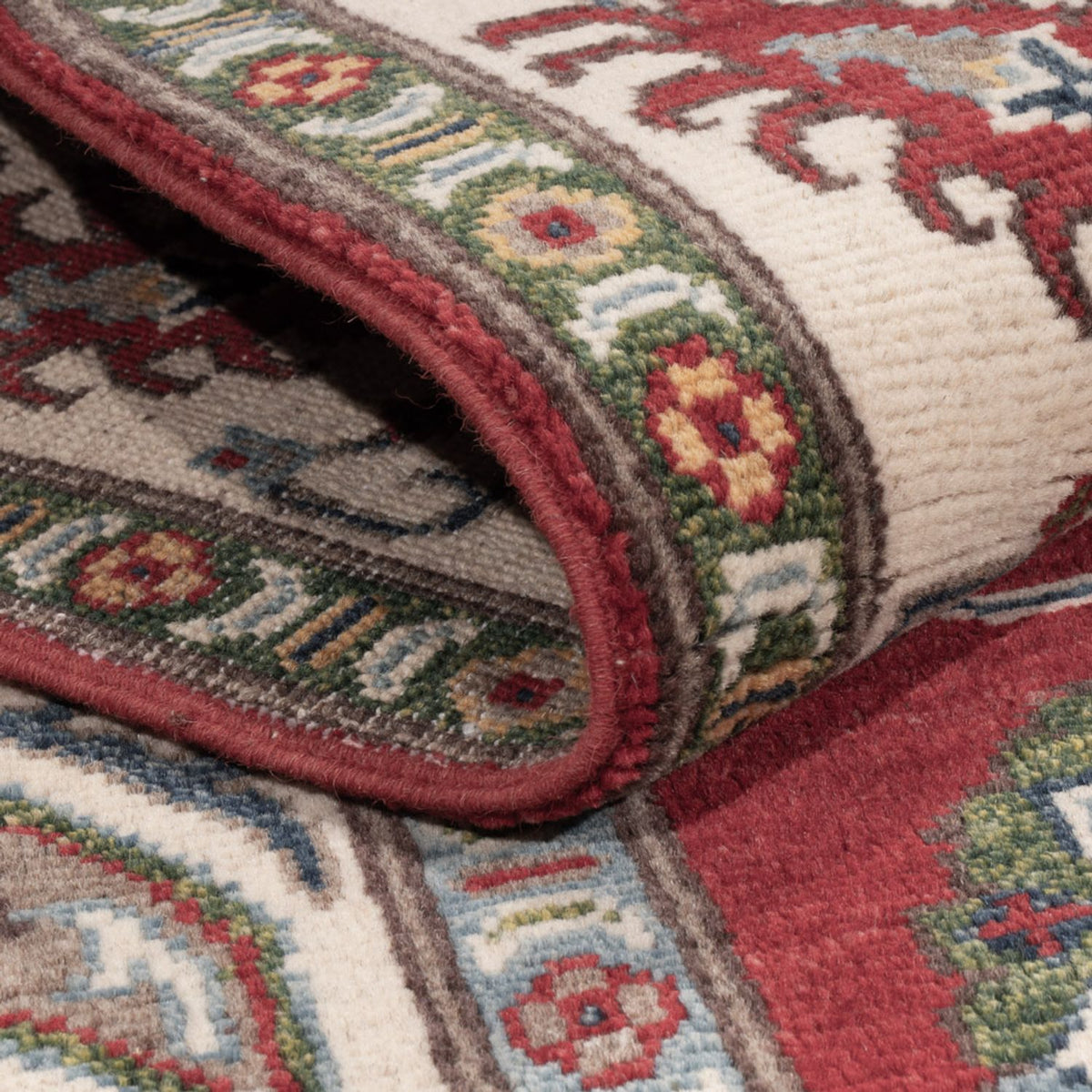 Alfombra Ziegler - Kazak - 218 x 150 cm - rojo