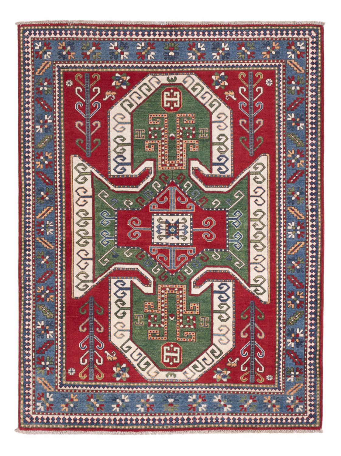 Alfombra Ziegler - Kazak - 201 x 151 cm - multicolor