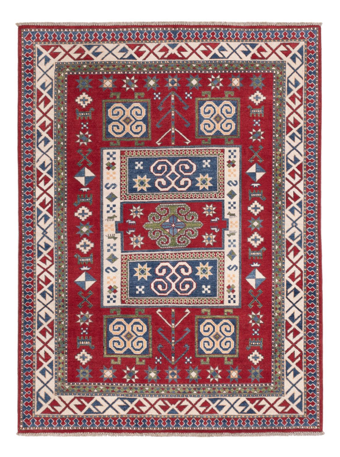 Alfombra Ziegler - Kazak - 202 x 150 cm - multicolor