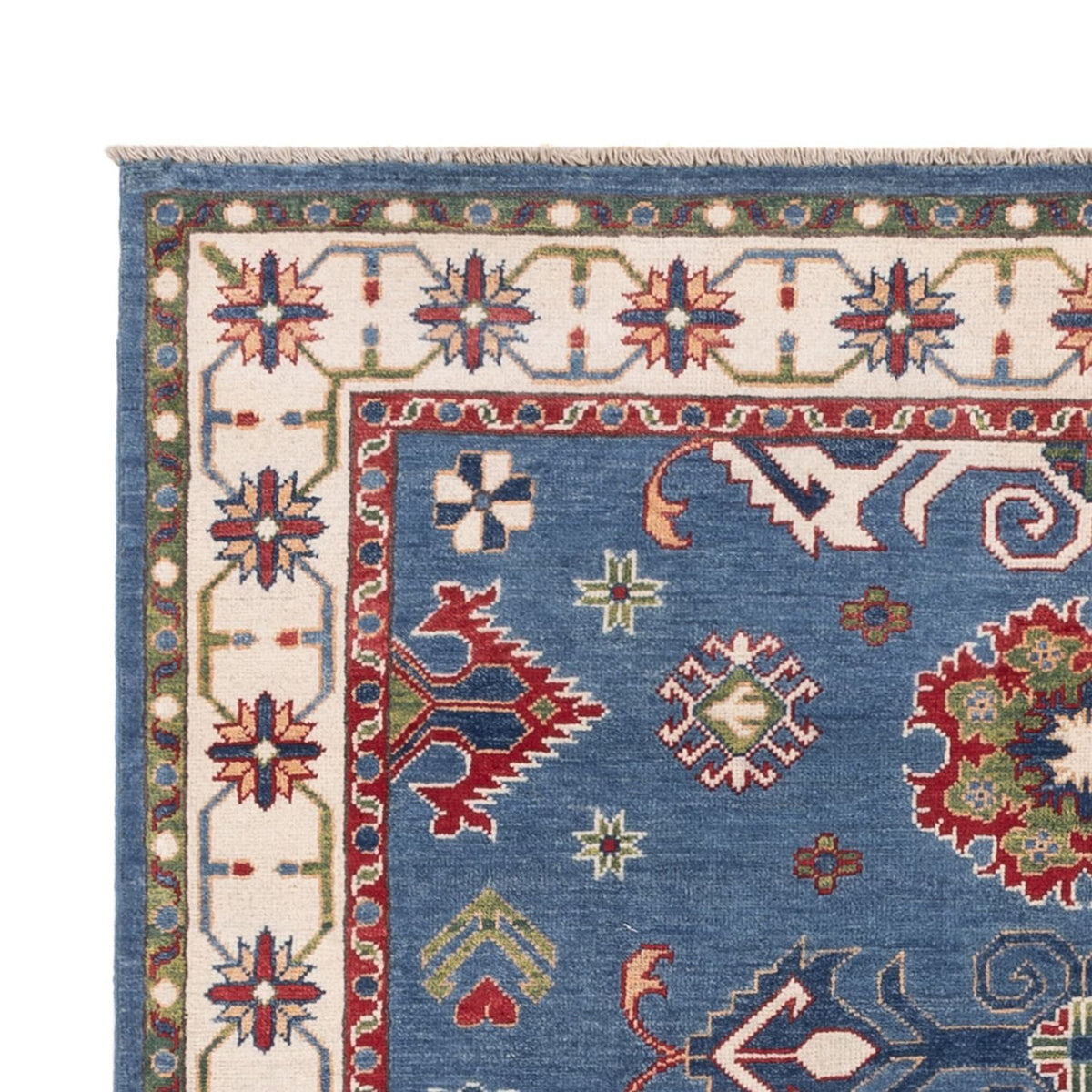 Alfombra Ziegler - Kazak - 206 x 156 cm - azul