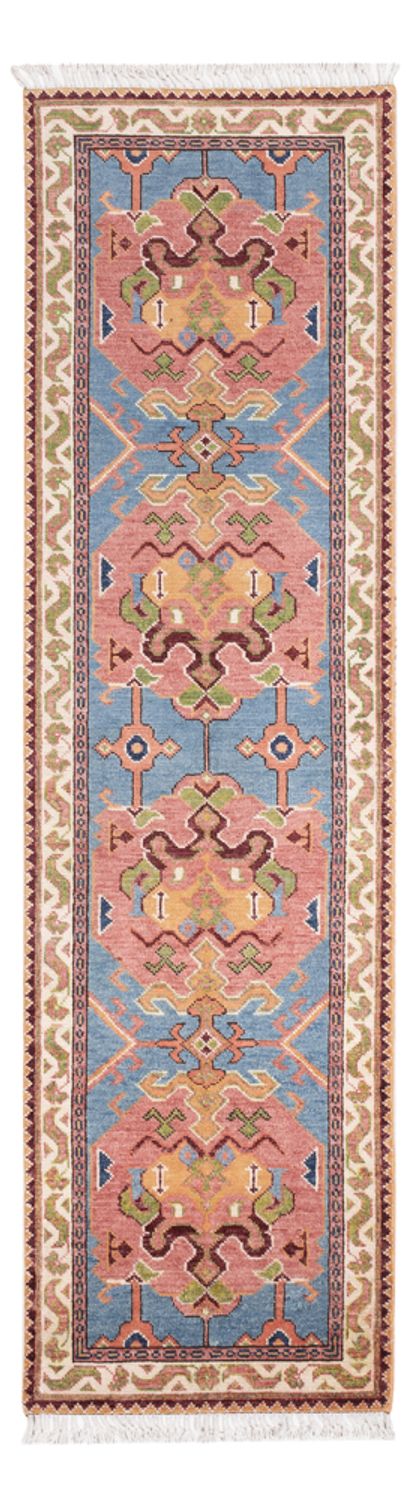 Alfombra de pasillo Alfombra Ziegler - Kazak - 297 x 76 cm - azul
