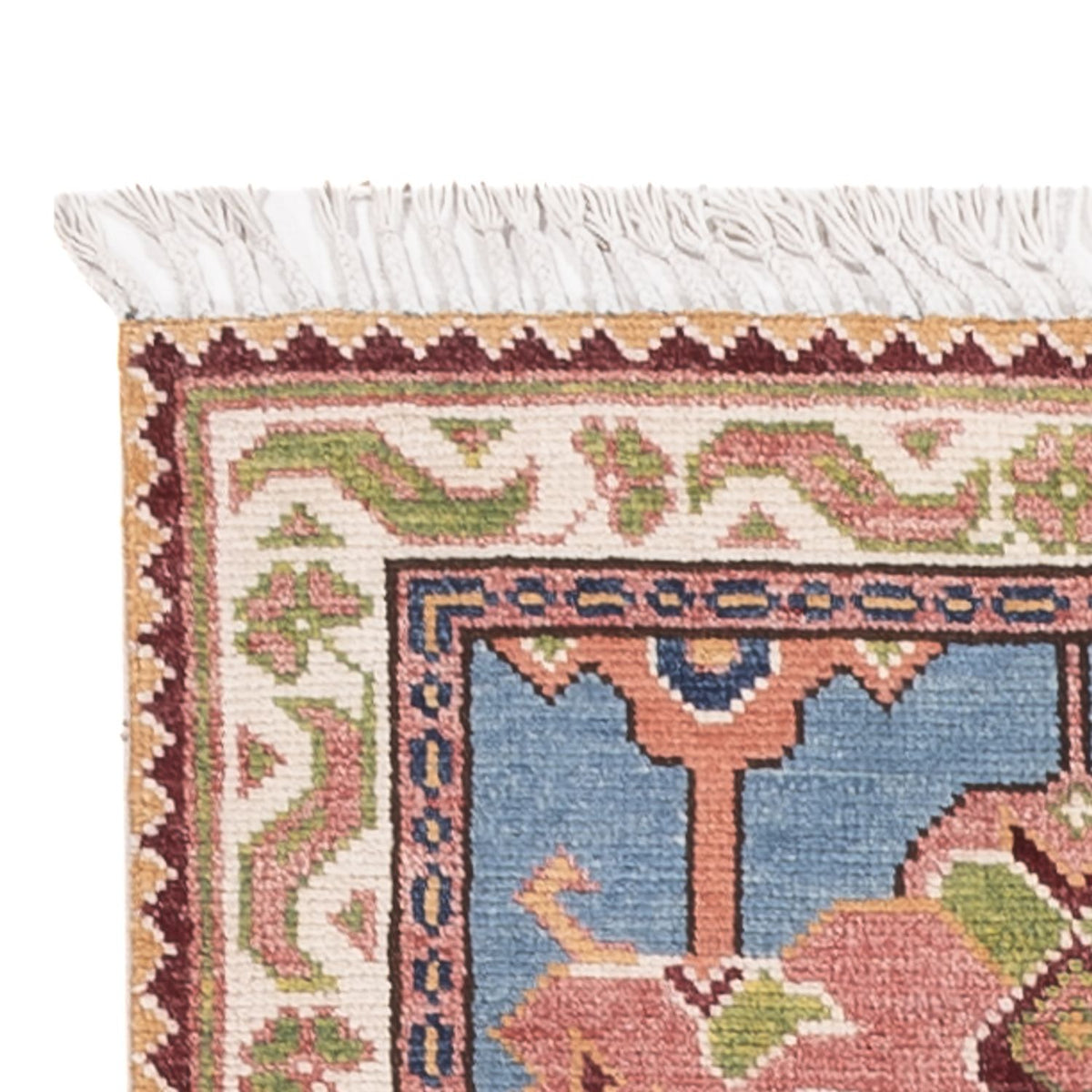 Alfombra de pasillo Alfombra Ziegler - Kazak - 297 x 76 cm - azul