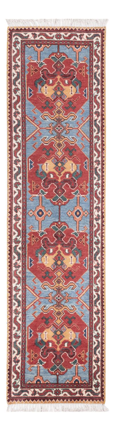Alfombra de pasillo Alfombra Ziegler - Kazak - 287 x 75 cm - azul