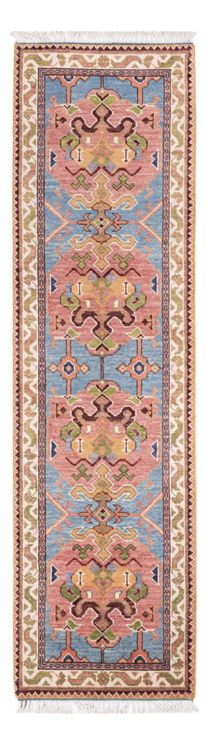 Alfombra de pasillo Alfombra Ziegler - Kazak - 296 x 78 cm - azul