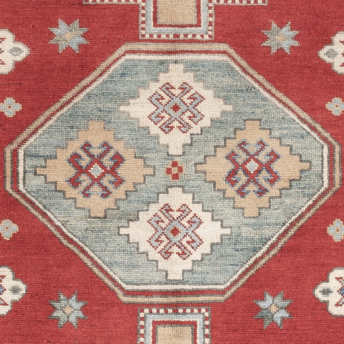 Alfombra Ziegler - Kazak - 200 x 147 cm - rojo