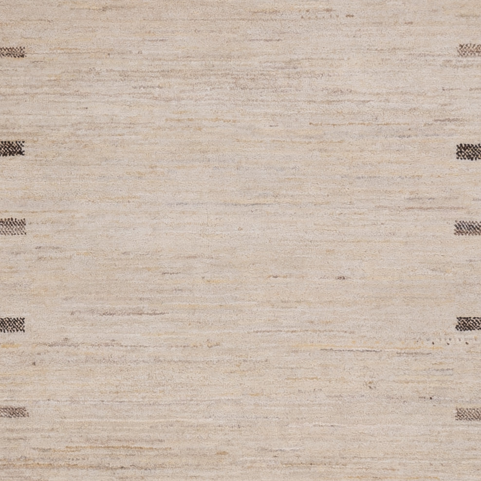 Alfombra Gabbeh - Loribaft Indus - 246 x 176 cm - beige claro