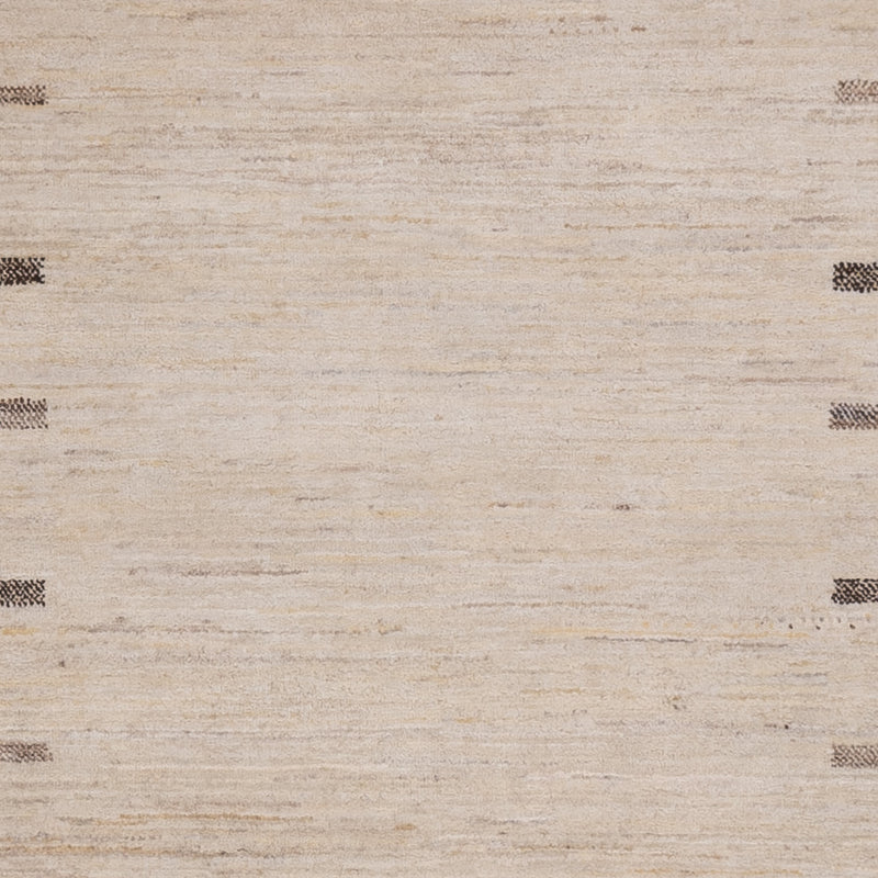 Alfombra Gabbeh - Loribaft Indus - 246 x 176 cm - beige claro