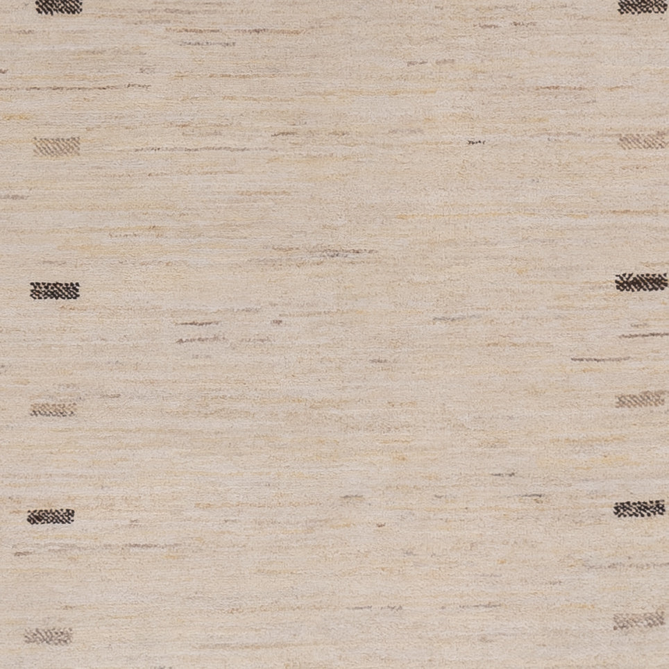 Alfombra Gabbeh - Loribaft Indus - 245 x 174 cm - beige claro