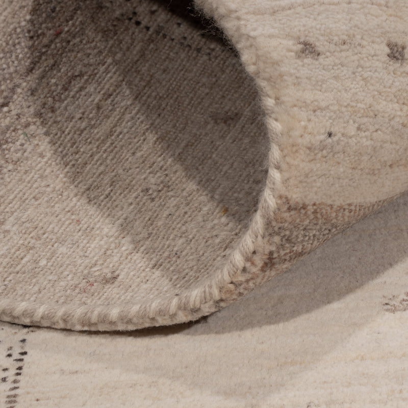 Alfombra Gabbeh - Loribaft Indus - 245 x 174 cm - beige claro