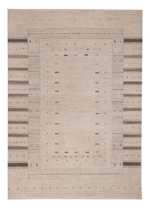 Alfombra Gabbeh - Loribaft Indus - 245 x 174 cm - beige claro