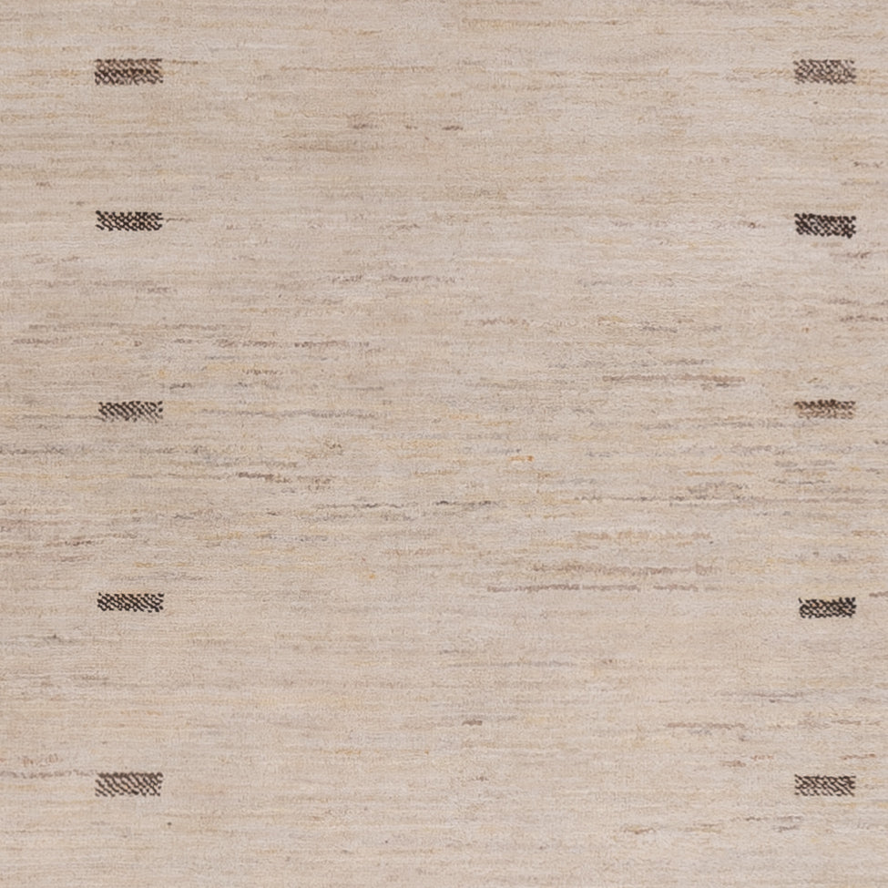 Alfombra Gabbeh - Loribaft Indus - 245 x 174 cm - beige claro