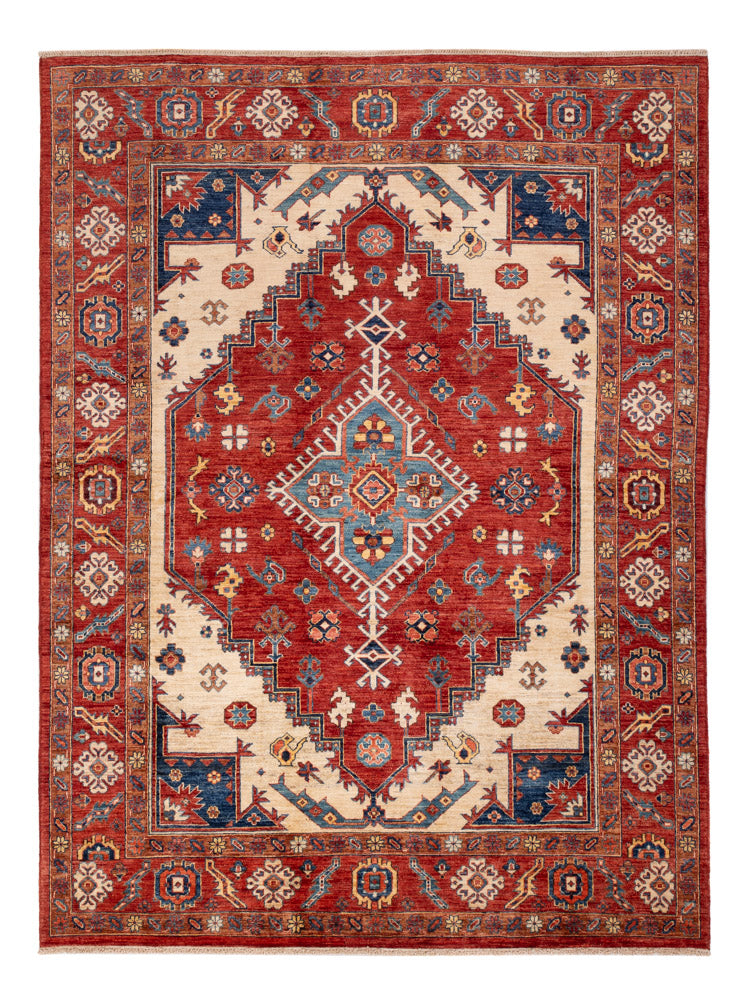 Alfombra Ziegler - Kazak - 242 x 186 cm - rojo