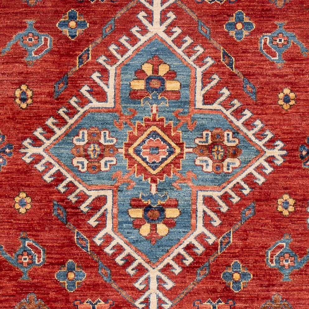 Alfombra Ziegler - Kazak - 242 x 186 cm - rojo