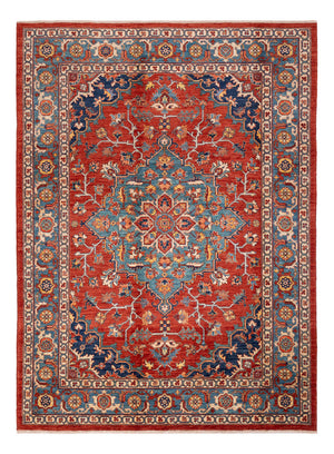 Alfombra Ziegler - Kazak - 253 x 186 cm - rojo
