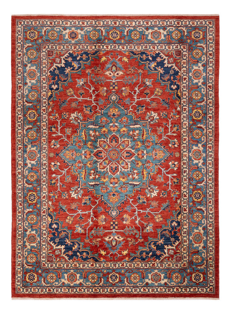 Alfombra Ziegler - Kazak - 253 x 186 cm - rojo