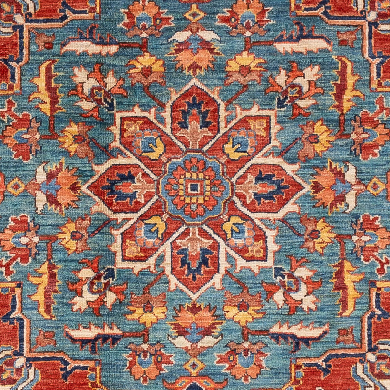 Alfombra Ziegler - Kazak - 253 x 186 cm - rojo