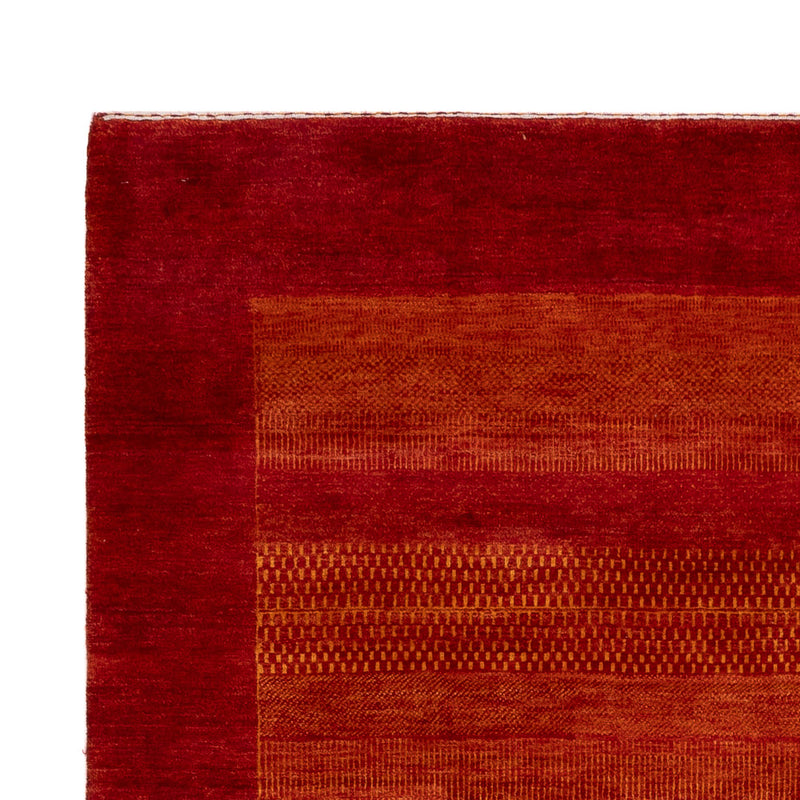 Alfombra Gabbeh - Loribaft Indus - 249 x 174 cm - rojo