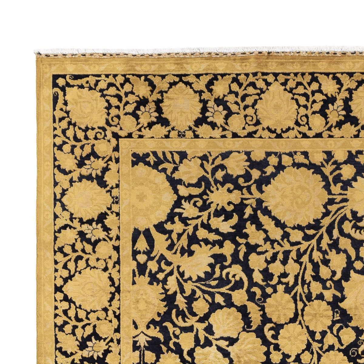 Alfombra de diseño - 314 x 242 cm - oro