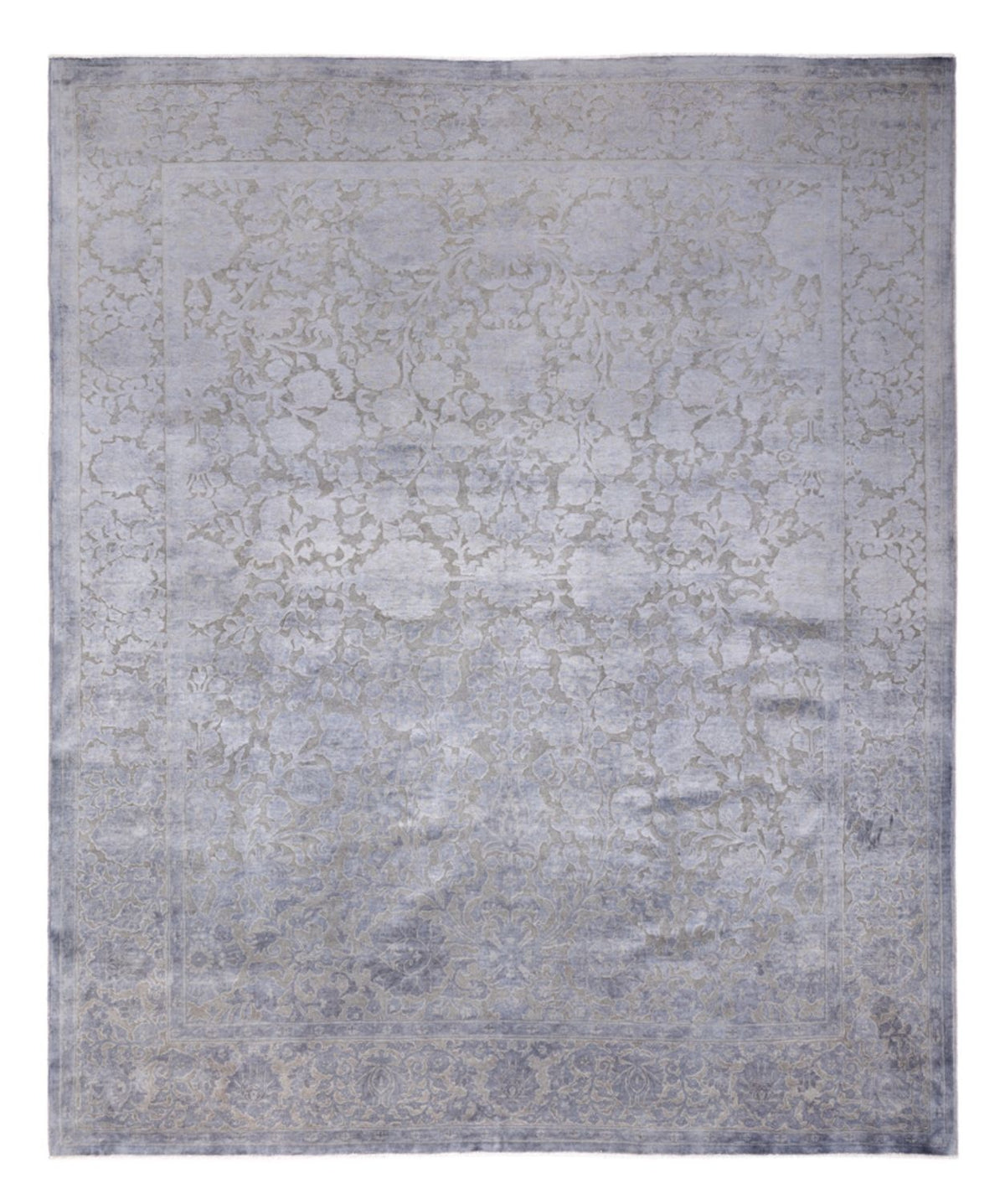 Alfombra de diseño - 294 x 246 cm - plata