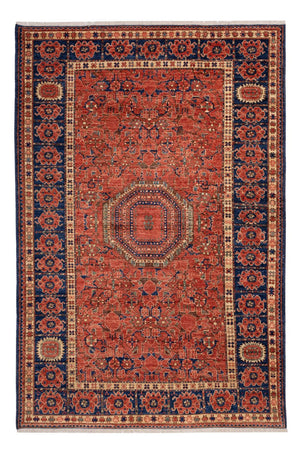 Alfombra Ziegler - Kazak - 279 x 184 cm - rojo claro
