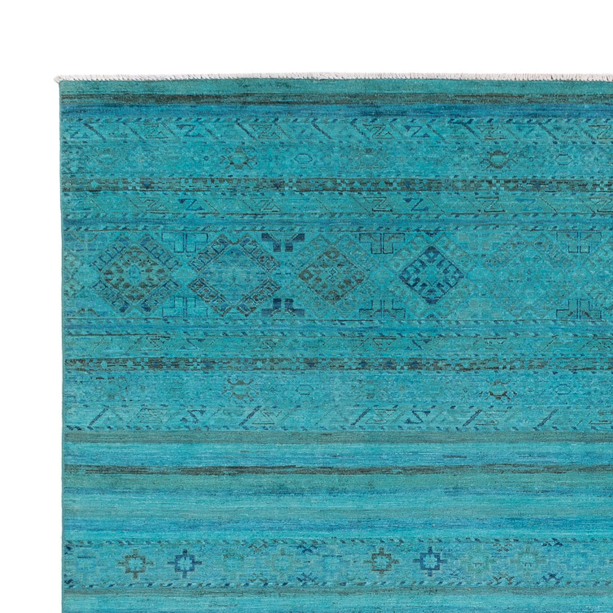 Alfombra de diseño - 300 x 247 cm - turquesa