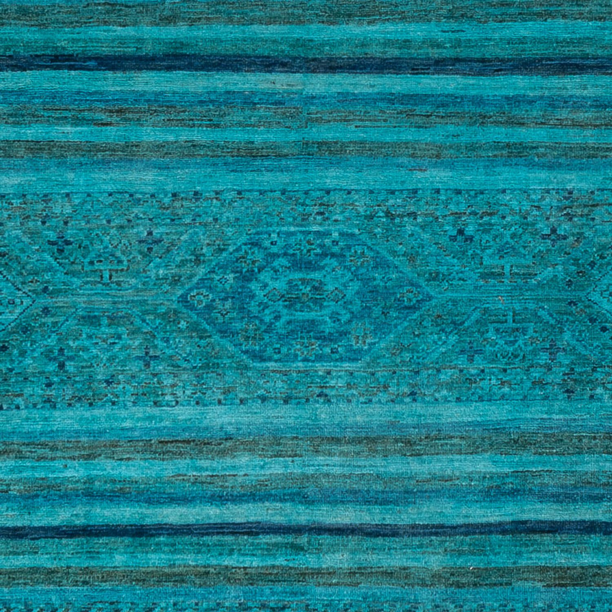 Alfombra de diseño - 288 x 240 cm - turquesa