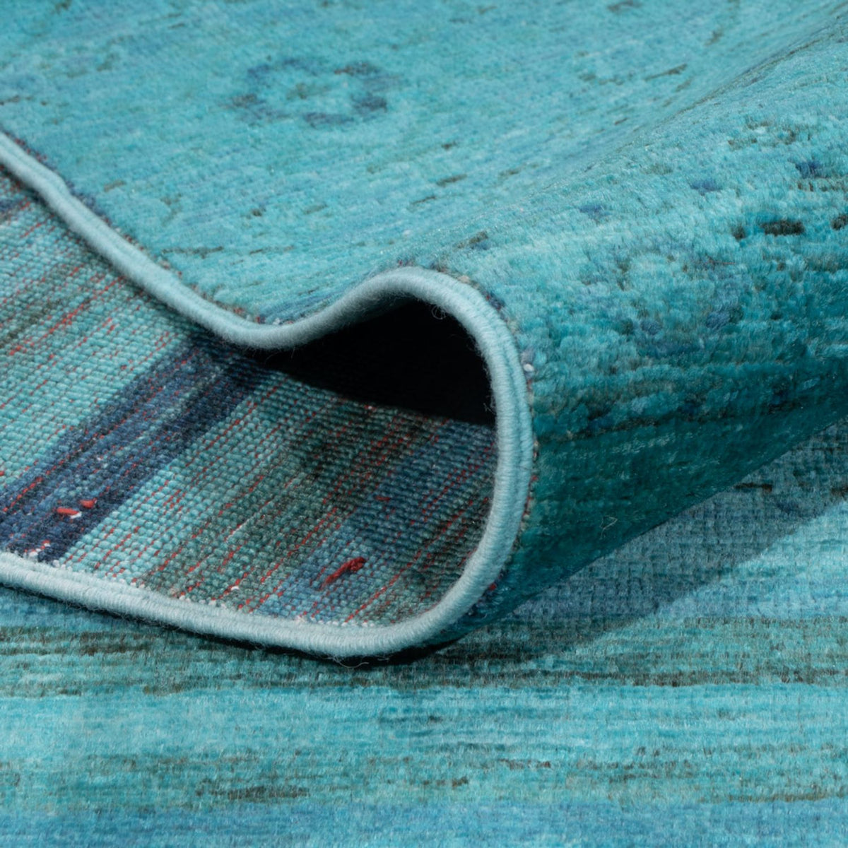 Alfombra de diseño - 288 x 240 cm - turquesa