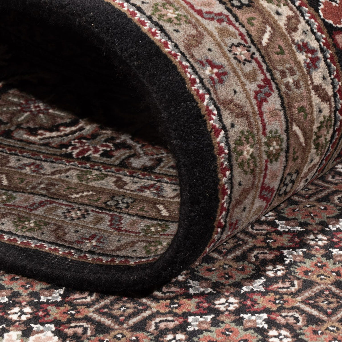 Alfombra oriental - Tabriz - 305 x 250 cm - beige oscuro