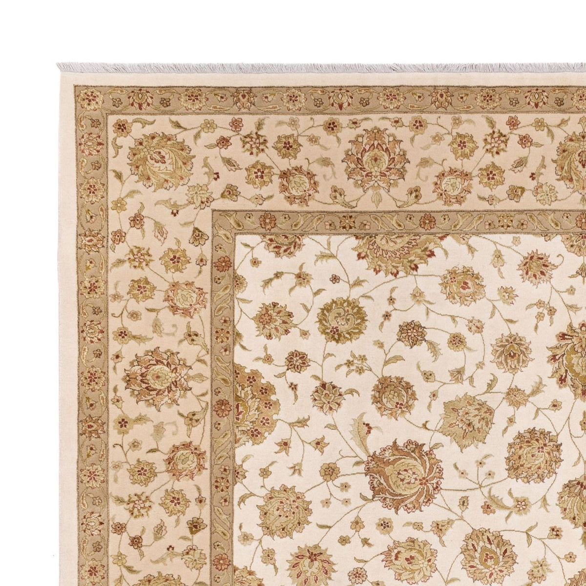 Alfombra oriental - Tabriz - 305 x 244 cm - beige
