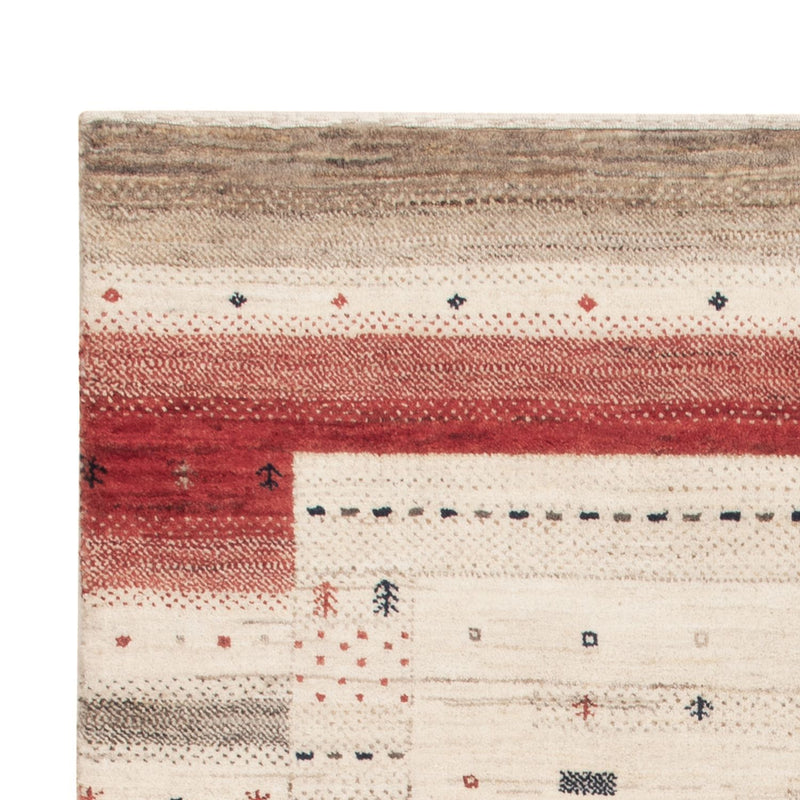 Alfombra Gabbeh - Loribaft Indus - 155 x 102 cm - beige